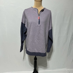 Champion Women's Two-Tone Sweatshirt - Gray and Navy